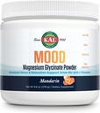 KAL Mood Magnesium Powder med L- Theanin - Mandarin Flavor Magnesium Supplement - Afslapning Support, Høj Absorption, Ingen tilsat sukker, Vegan, Gluten Free, Made without Soy - 40 Servere, 9.8 oz