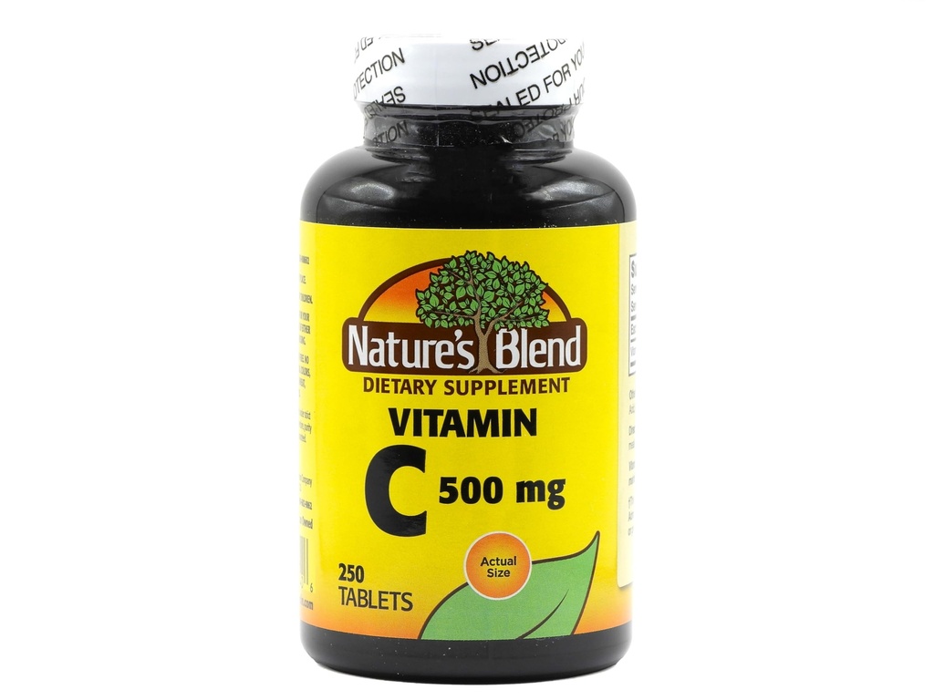 Naturens Blend C-vitamin 500 mg 250 tabletter efter naturens blend