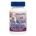 NaturesPlus Pedi- Active LECI- PS, DMAE Complex - 120 tyggetabletter - blandet berry flavor - Childrens tyggetabletter, fremmer hjernesundhed, fokus - vegetarisk, gluten- fri - 60 servering