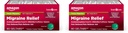 Basic Care Migræne Relief Geltabs, Acetaminophen, Aspirin (NSAID) og Koffein, 80 Greve (pakke med 2)