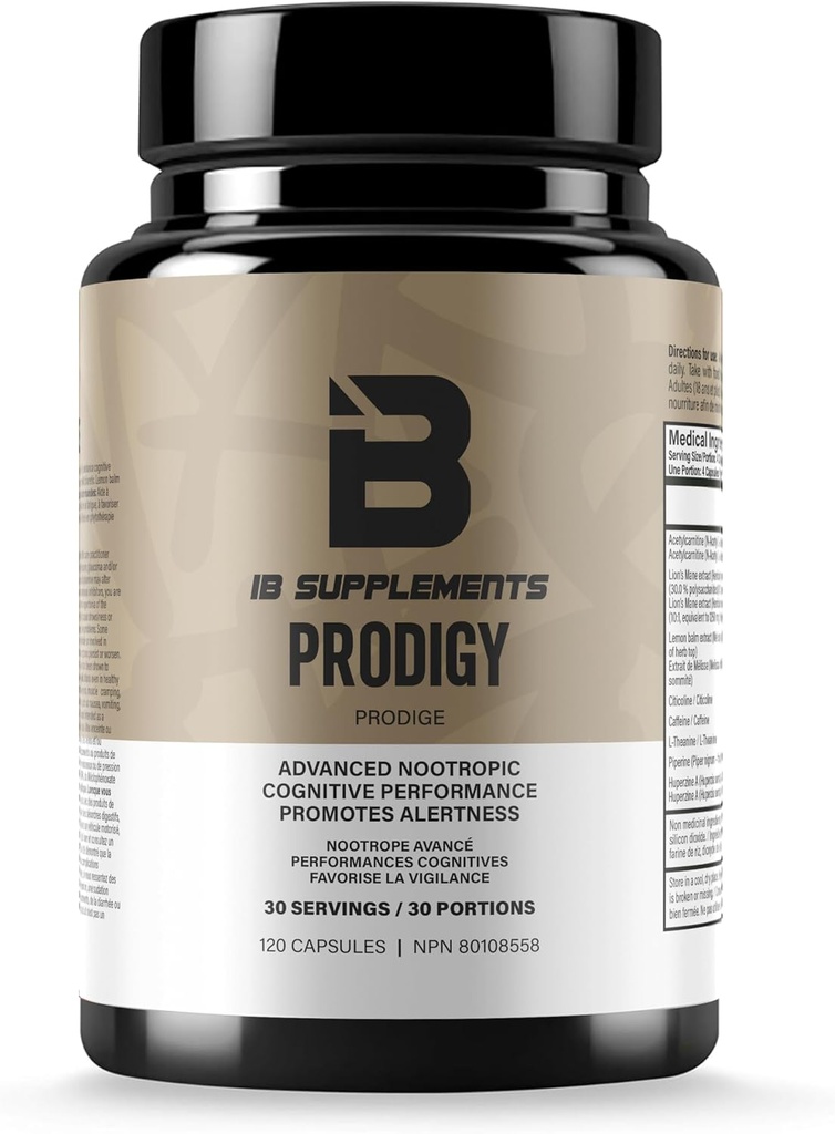 Iron Brothers Brain Boosting Supplement for Focus Factor, Energi & Koncentration