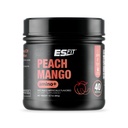 Amino + Pulver - Pre and Post Workout med koffein + Green Tea Extract - BCAA, Aminosyrer, Zero Sugar, Low Calorie, Superior Taste, 40 Servere (Peach Mango)