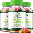 Herbal Harmony Gummies for Mænd og Kvinder - Herbal Harmony Gummy, Herbal Harmony Infunderes med Hamp Extract, Herbal Harmony Natural Hamp Supplement Anmeldelser (3 Pack - 180 Gummies)