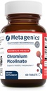 Metagenics Chrom Picolinate - Biotilgængelig Chrom for Metabolisme Support * - Essential Trace Mineral - Non-GMO - Vegetar - Gluten- Free - 60 Tæl