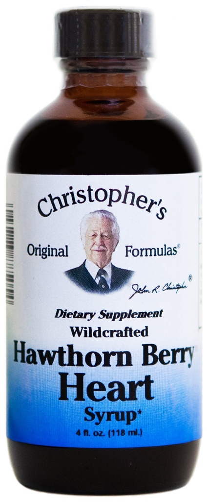 Dr. Christopher 's Original Formulas Hawthorn Berry Heart Syrup, 4 Ounce