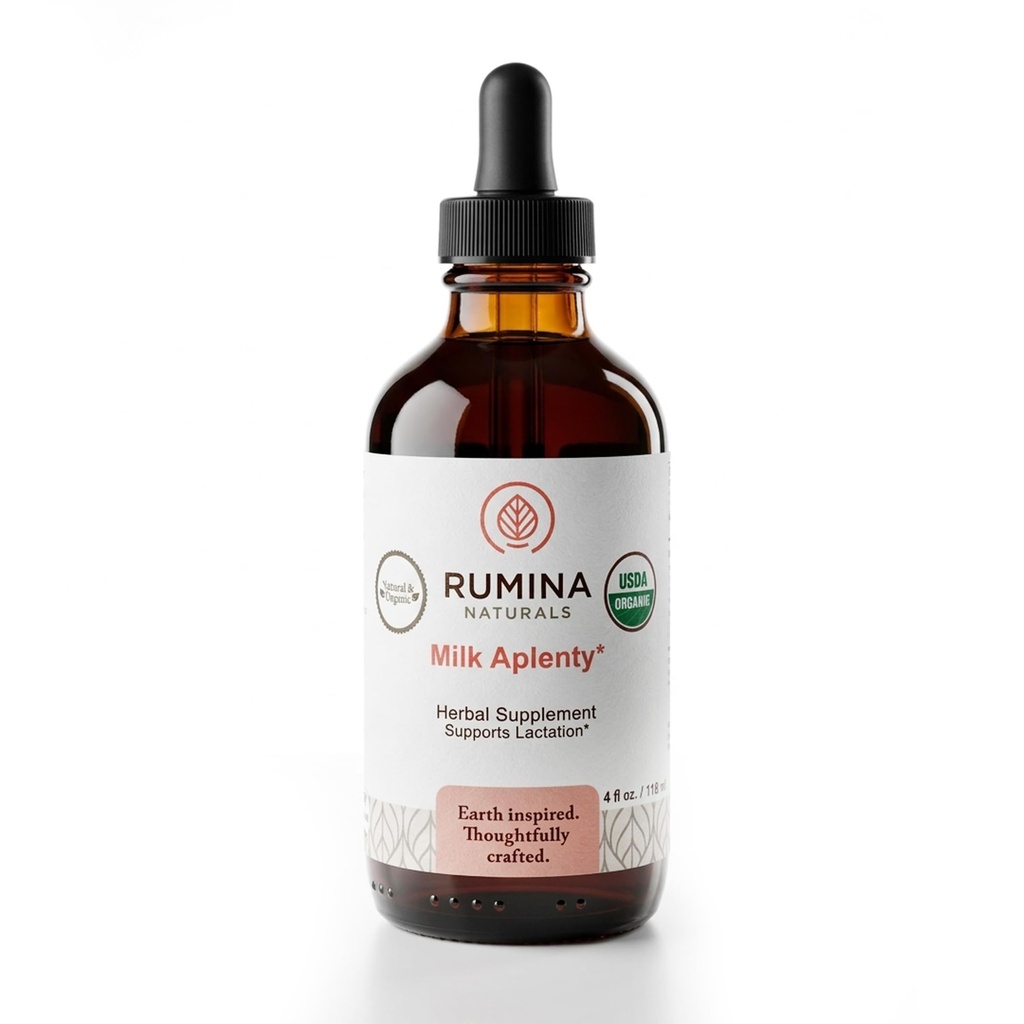 Mælk Arights Amning Supplement: Boost din mælk forsyning naturligt! Certificeret økologisk amning supplement til at øge brystmælksydelse. Fenugreek Free Breast Milk Supplements, Vegan (4 Oz)