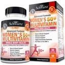 Daglig Multivitamin til kvinder 50 & Over - Hukommelse Support - fremmer Stress Reduktion & sund immunrespons - Kvinder Multivitamin Supplement designet til Mave Comfort - 60 kapsler