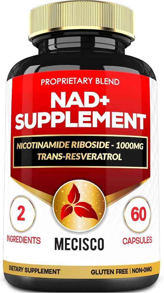 2in1 Supplement med Nicotinamid Riboside & Resveratrol - 60 kapsler i 30 dage