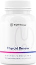 Thyroid Renew Supplement - Kvinder Thyroid Støtte til fokus og energi med Zink Selen kobber og Thyroid Superfood - Lavet i USA, 60 kapsler
