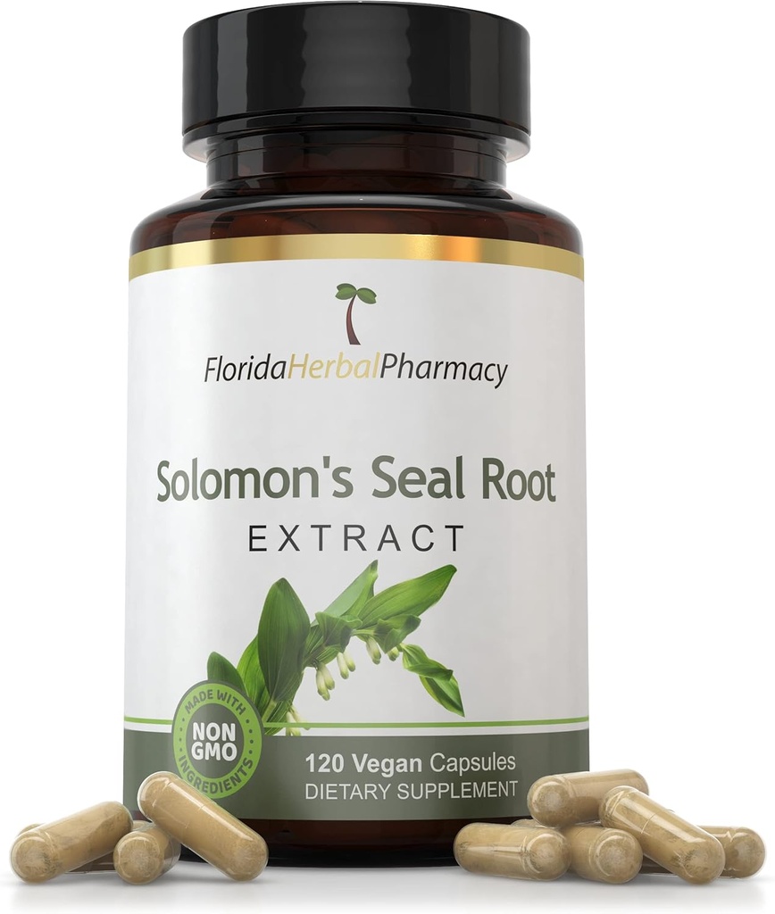 Florida Herbal Pharmacy, Solomon's Seal Extract Supplement Capsules