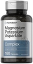 Horbäach Magnesium Kalium Aspartat Complex 124; 180 Kapsler
