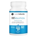 SuperNaturals IBSolution - Made in USA, Non- GMO, Gluten Free & Vegan (60 kapsler) - for symptomer på IBS (Bloating, Forstoppelse, Gas, Diarré, abdominal smerte)