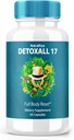 DetoxAll 17 - DetoxAll 17 Full Body Reset, DetoxAll17 Kosttilskud til total sundhed og velvære, Maksimal styrke All- Natural Pills to Boost Energy, Detox Alle 17 Anmeldelser (60 Kapsler)