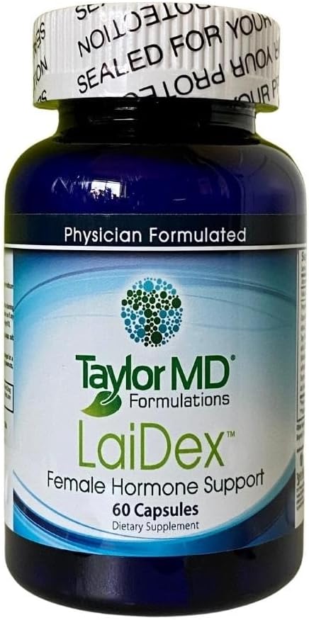 LaiDex Rxtm - Hormonbalance - Kvindelig Hormonbalance Balancing Supplement - Blanding af urter og plante - Balance Hormone Metabolisme - Kosttilskud, Night Sweats, uregelmæssige perioder og meget mere.