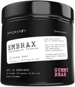 Project #1 Embrax: Thermogenic Preworkout Fat Burner Men & Women - Best Belly Fat Burners for Women & Men, L-Carnitine Supplement Pre Workout Powder for Men & Women | [30 Servings] - Gummy Bear