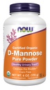 Now Foods D- Mannose Powder, 6 Ounces (pakke med 2)