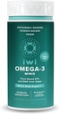 Iwi Omega-3 Mini Softgels (30 Servere), Let at synke, Plant- baserede Alger Omega 3 med EPA + DHA, Whole- Body Support Kosttilskud, Krill & Fish Oil Alternative, Ingen Fishy Eftersmag