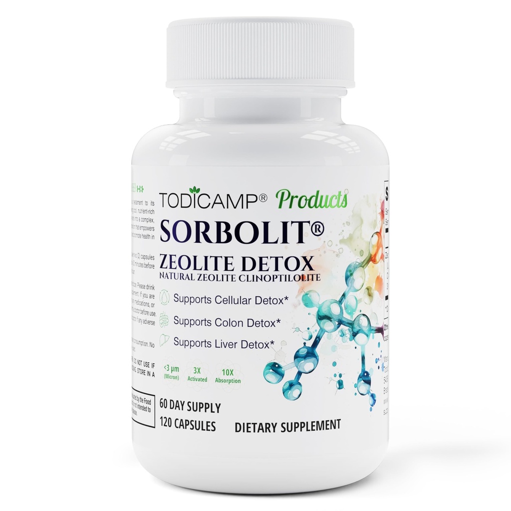 Zeolit Detox kapsler - 120 Zeolit kapsler - 1-2 µm Clinoptilolit Zeolit Detox - 2 Måneders levering Zeolit Clinoptilolit kapsler - Zeolit Sorbolit Detox - Zeolit Pills