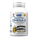ANDREW LESSMAN Essential Omega-3 Mint - 60 Softels - Ultra-Pure, High Potence Omega-3 Olies. Høj DHA, ingen stomach, ingen kontaminanter, ingen kviksølv. Lille let at synke bløddele
