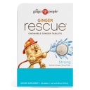 Ginger Rescue Chewable Tablets by The Ginger People - Drug Free fordøjelse, Chewable Tablets, Strong Ginger Flavor, 0,55 Oz, 24 Tablets, (pakke med 1)