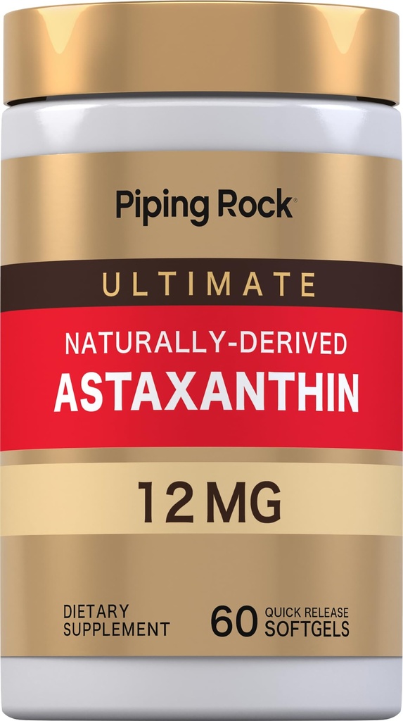Piping Rock Astaxanthin 12mg