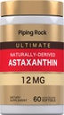 Piping Rock Astaxanthin 12mg
