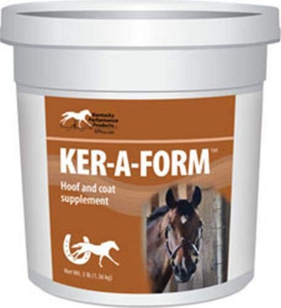 044045 Ker- Form Coat & Hoof Supplement for heste, 3 LB