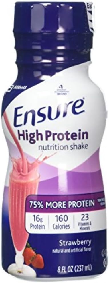 Sikre høj proteinernæring Shake, Jordbær, 6 Greve