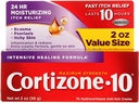 Cortison-10 Max Strength Cortison-10 Intensive Healing Formel, 2oz bokse (pakke med 2)