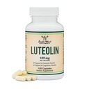 Dobbelt Wood Kosttilskud Luteolin Supplement 100mg Servering af bioaktive flavanoider (120 kapsler, Gluten Free) Potent polyphenoler Flavonoid til hjerne og kardiovaskulær støtte