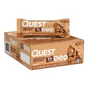 Quest Nutrition Chocolate Chip Cookie Dough Protein Barer, High Protein, Low Carb, Gluten Free, Keto Friendly, 12 Greve