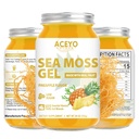 (28 OZ) Sea Moss Gel Raw Flavored Irish Seamoss Gel Natural Vegan Pineapple 102 Vitamin og mineral Wild Harfted Non-GMO.