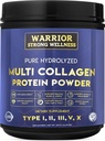 Pure Hydrolyzed Multi Collagen Protein Powder, Collagen Powder, Boost Energy, for Aging Skin Elasticitet, Hår & Nails vækststøtte, fælles sundhed (Unflavored)