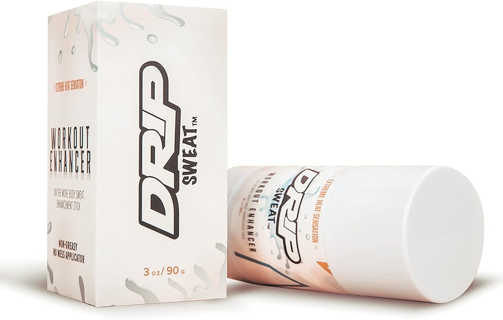 DRIP Sweat - Workout Enhancer - Natural Thermogen Hot Slimming & Body Toning Sweat Stick for mænd og kvinder.