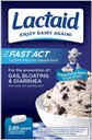 Lactaid Fast Act Lactose Intolerance Caplets, 120 Count Prevention of Gas Bloating Diarré Største Bulk Størrelse