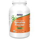 Now Foods Supplements, Certified Organic, Spirulina Powder, Rich in Beta- Caroten (Vitamin A) og B- 12 med naturligt forekommende GLA & Chlorophyll, 1- Pound