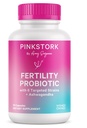 Pink Stork Fertilitet Support Probiotika til kvinder med Ashwagandha til vaginal sundhed, Conception, pH balance, Hormone Balance, og Gut Flora, Fertilitet Kosttilskud til kvinder, 30 kapsler