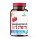 Super Strength Cherry supplement - 50: 1 Koncentrat dyrket i USA - Made with non GMO Montmorency Cherries - af SolaGarden Naturals. 60 Ikke GMO Veggie kapsler.