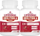 Liposomal Urolithin A Supplement 2500mg, Boost Energy, 60Kapsler