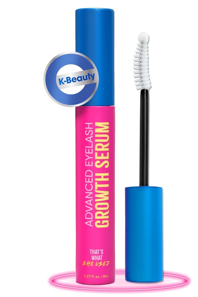 [K-Beauty] Det er, hvad hun brugte avanceret Eyelash Vækst Serum og Brow Enhancer Beeg 124; Længere, Thicker & Fuller Volumous Eyelash Serum til Grow Lass Beeg 124; Paraben, Gluten Free (8 ml, 0,27 fl oz)