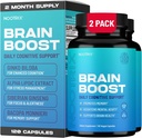 Nootrix Brain Boost Nootrop Supplement Note 124; Understøtter hukommelse, mental fokus, kognitiv sundhed & energi