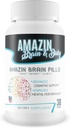 Amazin Brain Pills - Fokus - Hukommelse - Klarhed - Avanceret kognitiv support - Rigdomme Mental Performance - Amazin Brain Supplement for Amazin Brain Support - Nootropics Brain Enhancement