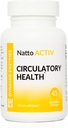 Natto ACTIV - Understøtter kardiovaskulær sundhed - Nattokinase Plus Serrapeptase & Bromelain - Systemiske enzymer