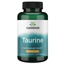 Swanson Taurine - Aminosyretilskud til fremme af energiproduktion og elektrolytbalance - naturlig formel støtte hjerte sundhed & velvære - (100 kapsler, 500mg hver)