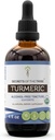 Gurkemeje USDA Organic Tincture Alkohol- Free Extract, Gurkemeje (Curcuma Longa) Tørret rodfarve tillæg (4 FL OZ)