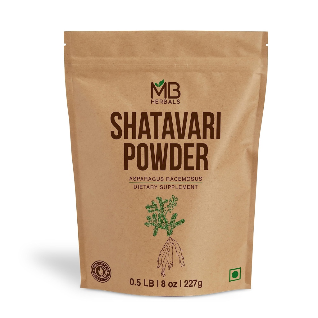 MB Herbals Pure Shatavari Powder 227 Gram Yep 124; 8 oz Yep 124; 100% Pure Asparagus racemosus