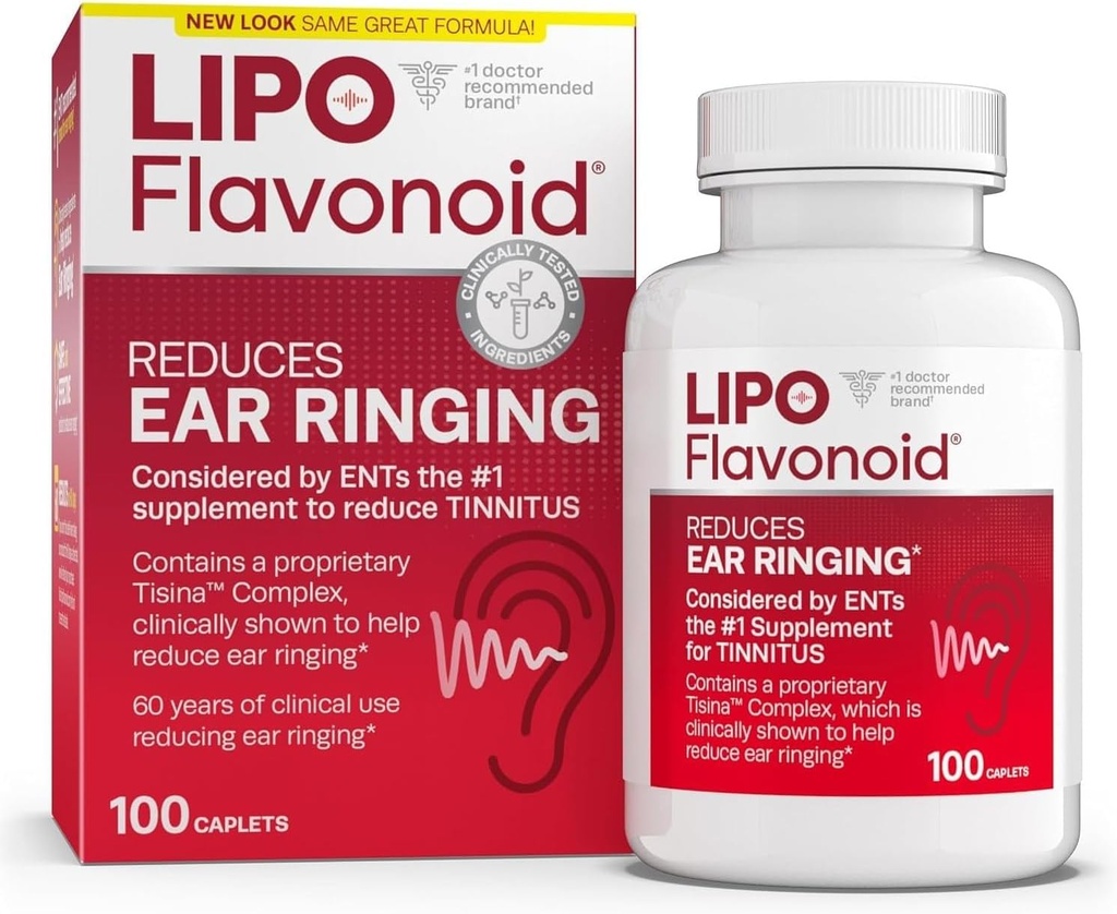 Lipo- flavonoid Plus Øre Ringing 100 kapsler