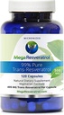 Mega Resveratrol, Pharmaceutical Grade, 99% Pure, Isolate, Mikroniseret Trans- Resveratrol, 120 Veggie Caps, 500 mg per kapsel. Renhed certificeret. Absolut ingen giftige "inaktive" Ingredienser Tilføjet.