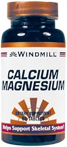 Windmill Calcium Magnesiumtabletter - 60 Ea
