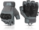 Glove Station- Fingerløse Knuckle taktiske handsker til mænd - Motorcykelhandsker til taktisk skydning, Airsoft, Jagt, Politi arbejde og vandreture